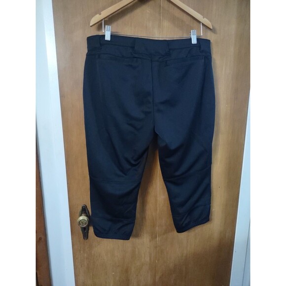 Under Armour Men's Activewear Pants Baseball Solid Black Fitted Size XL - Picture 5 of 5